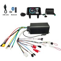 36V 48V 60V 72V 45A 1500W Sabvoton Controller Sine Wave Bluetooth Programmable and Display for eBike