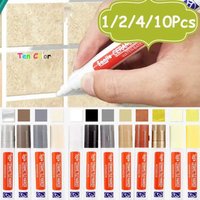 1-10Pcs 10 Colors Waterproof Tile Floor Marker Pen Wall Grout Pen For Kitchen Bathroom Ceramic Seam Paint Gap Repair Tools