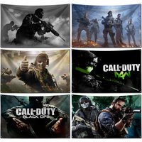 3x5 Ft Call of Dutys Flag Polyester Digital Printing Banner For Garage or Out door Decoration