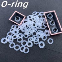 Keycap O-ring Mechanical Keyboard Sound Reducing Silicone Ring Suitable for Detachable Keycaps 100pcs 200pcs