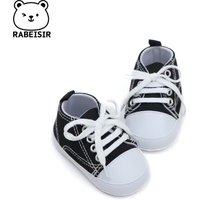 Men's and Women's Baby Canvas Shoes 0-18 Months Baby Toddler Shoes Canvas Shoes Breathable Non-Slip