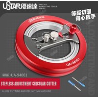 USTAR Alloy Bearing Circle Cutter with Wrench for Gundam Military Model Round Cutting Positioning Assembly Modification Tools