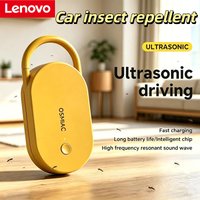 Lenovo Rechargeable Car Ultrasonic Repeller Mosquito Mouse Rat Deterrent Anti Pest Control Lock Head For Home Vehicle Camping