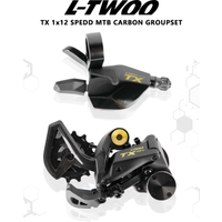 AliExpress NEW! LTWOO TX 1x12 Speed Two Way Release Carbon Shifter + Stabilize Damping Carbon Rear Derailleur 12s