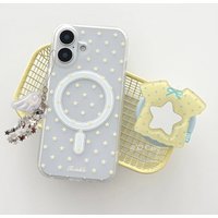 Yellow Stars Korean Cute For Magsafe Wireless Charge Phone Case For iPhone 11 12 13 14 15 16 17 Air Pro Max Plus MINI Y2K Cover