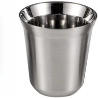 Stainless Steel Espresso Cups Portable Teacup Double Wall Insulated Cups Durable Coffee Cup Travel Camping Cup for Home Office