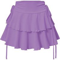 Y2k New Solid Color Skirt Women Summer Fashion Outdoor Versatile High Waist Slim Fit Elastic Waist mini Skirt Short