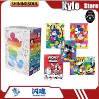 Shining Soul Disney Mickey And His Friends Collectible Card Gift-Giving Guide For Fashionable Toy Accessoriespop Art Toy