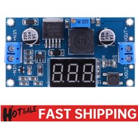 LM2596 DC-DC Step-Down Module With Display Power Supply Module Input 25V-40V Output 1.25V-37V Buck Converter 3A High Efficiency