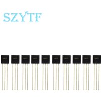 10pcs DS18B20 DS18B TO-92 Chip Programmable Digital Thermometer Temperature Sensor Temperature Acquisition TO-92