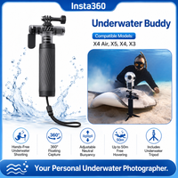 Insta360 Unterwasser-Buddy Schwimmgriff mit Neutralauftrieb-Stativ für X5 X4 Air X4 X3 Unterwasserkamera-Zubehör