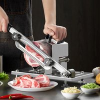 GIANXI Schweine-Bauch-Gemüseschneider, gefrorenes Fleisch, Prozessor, Schneidemaschine, Hammel-Rollen-Schneider, Obst, einfacher Aufschnittmaschine, Küchenzubehör