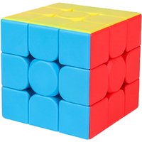 3X3 Speed Cube Magic Cube Non-Magnetic Stickerless Cube Puzzle Toy for Fun and Stress Relief Birthday Gift Toys for Child