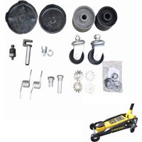 2.5Tons 3 Tons Horizontal Jack Accessories 3T Horizontal Hydraulic Jack Torsion Spring Universal Wheel Pallet Front Wheel