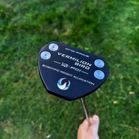 【Superior Feel】Vermilion Bird Golf Putter Non-Slip PU Grip Zinc Alloy Head for Enhanced Green Control & Stability