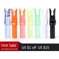 20pcs Hottest ID 6.2 mm Archery Arrow Nocks Internal For Carbon Fiberglass Arrow Shaft ID 6.2mm DIY Archery Accessory