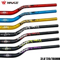 AliExpress NONE WAKE 31.8mm Bike Handleabr MTB Bike Handle Bar 720/780mm Bicycle Riser Bar Aluminum Alloy Bicycle Handlebar Cycling Accessories