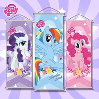My Magical Little Ponys Hanging Picture Pinkie Pie Two-dimensional Poster Peripherals Girls' Holiday Gifts 25x70cm