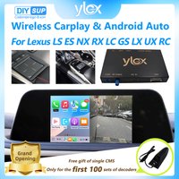 Wireless CarPlay for Lexus LS ES NX RX LC GS LX UX RC small touchpad or Joystick, with Android Auto AirPlay CMS Support YT NF