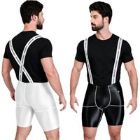 AliExpress XCLOCKNYOUNG AMORESY satin glossy men shorts casual fitness five quarter shorts cycling swim shorts smooth overalls shorts