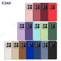 Original Mobile Phone Case for Redmi Note 15 Pro Plus RedmiNote15 15Pro 5G 360 Soft Square Liquid Silicone Cover Waterproof Bags