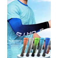 AliExpress GTUBIKE Summer Fashion Sunscreen Ice Silk Sleeve UV Sun Protection Cooling Anti-Slip Arm Sleeves Men Women Outdoor Sport Cycling