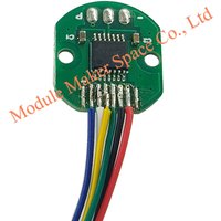 High Precision AS5047P/AS5600/AS5048A Magnetic Encoder, 14-Bit On-Axis Rotary Position Sensor for High-Speed BLDC Motors
