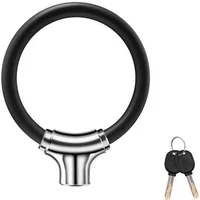 AliExpress NONE 2 Sizes S L Bicycle Lock Disc Brake Alarm Anti Theft Security Bike Lock for Scooter Wheel Riding Accessories Sports Cycling