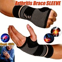 New 1Pcs Copper Fiber Bracer Wrist Elastic Sport Bandage Wristband Hand Gym Support Wrist Brace Wrap Tennis Fitness Powerlifting