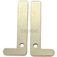 5pcs VA2 Car Smart Key Blank Keyless Remote Key Blade Spare Emergency Door Key for Renault Captur Duster Kadjar Megane 4Dacia