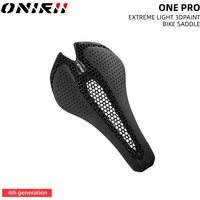 2025 ONIRII Carbon 3D Printed Bike Saddle Hollow Seat 4 Partition Comfortable Breathable Cycling Seat for Road MTB Bicycle NEW