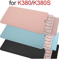 Case for Logitech K380 K380S Bag Cover Sleeve PU PVC Storage Handbag Keyboard Accessories Carrying Purse Pouch Portable
