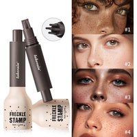 Freckle Stamp Makeup Pen Sweat Resistant Natural Look Dot Freckles Long Lasting Beginner Friendly Makeup For Natural Fake Freck