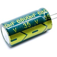 2-5PCS 35V6800UF Aluminum Electrolytic Capacitor Original Low Esr/impedance High Frequency Size 18*35 6800uf35v 35V6800 20%
