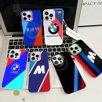 B-BMW-W Fashion Phone Case For IPhone 16 15 14 13 12 11 17 Pro MAX Plus Pro Matte Shockproof Cover