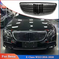 Executive Edition for Mercedes Benz E-Class W213 2016 2017 2018 2019 2020 Front Bumper Grille Center Grid Mesh Auto Accessories