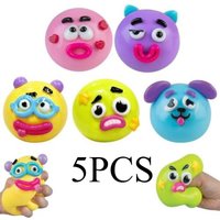 AAA NEW Smushers Squishy, Curiosities Dog Face Swap Squishy Toy, Soft Moldable Cute Slow Rise Squeeze Toy, Relaxing Sensory S