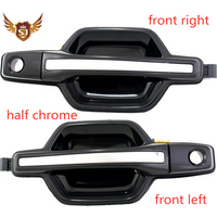 Exterior Outside Door Handle for Mitsubishi Montero 2001-2006 Pajero 1999 5716A359XA MR970425 Chrome Black