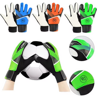 Children's Goalkeeper Gloves Latex Goalkeeper Gloves For Kids Football Goalkeeper Anti-Slip Training Gloves Soccer Goalie Gloves