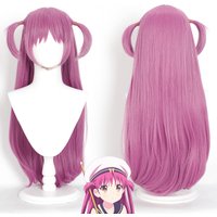 Cosplay Wig Summer Pockets Anime Wig Umi Takahara Anime Game Role-Play Wig Long Purple Synthetic Wig with wigcap for Anime Game