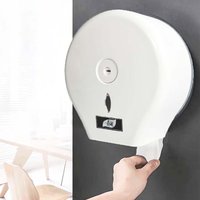 Tissue Box, Waterproof Tissue Holder, No-Drill Wall-Mounted Waterproof Tissue Box, Bathroom Kitchen Office Tissue Box, Anti-Theft, Waterproof and Moisture-Proof