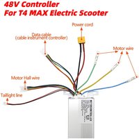 T4 MAX 48V Electric Scooter Controller Control Motherboard with Bluetooth Electric Scooter Replacement Accessories