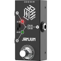JAMJUM ABY Line Selector AB Switch Mini Guitar Effect Pedal True Bypass Guitar Bass Pedal AB Box - ABY Channel Switch Accessorie