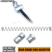 Rear Brake Rod Adjuster Kit For Yamaha YZ100 YZ125 YZ175 RD350 DT250 TTR90 TTR125 TTR125E TTR125LE TW200 Trailway V Star 650