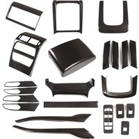 For Land Rover Discovery Sport 2020+ABS Carbon Fiber Interior Dashboard Console Gear Shift Panel Decoration Cover Trim Stickers