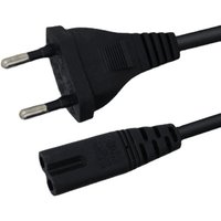 EU US UK 1.5M Power Cable 2pin IEC320 C7 Power Extension Cord For Dell Laptop Charger Canon Epson Printer Radio Speaker PS4 XBOX