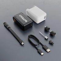 CYCLAMI A2 Mini Electric Air Pump Portable Bicycle Cordless Air Inflator Presta Schrader Valve Outdoor Road MTB Bike Accessories