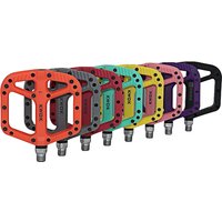 AliExpress Bicycle Pedals Ultralight Bike Pedal Platform MTB Road Mountain Bike Pedal Anti-slip Nylon DU Bearings Flat Pedals Bicycle Parts