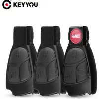 KEYYOU 3 Button Car Key Replacement Remote Key Shell Case Cover For Mercedes Benz C B E Class W203 W211 W204 YU BN CLS CLK