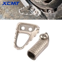 Rear Brake Pedal Tip For KTM SXF XCF EXCF For Husqvarna FX TX FE For GasGas EX EC MC Motorcycle CNC Shift Lever Step Plate Parts